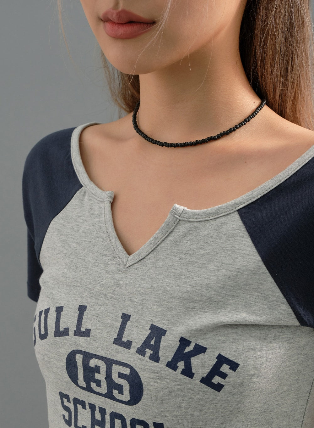 Wooden Beaded Necklace CJ22