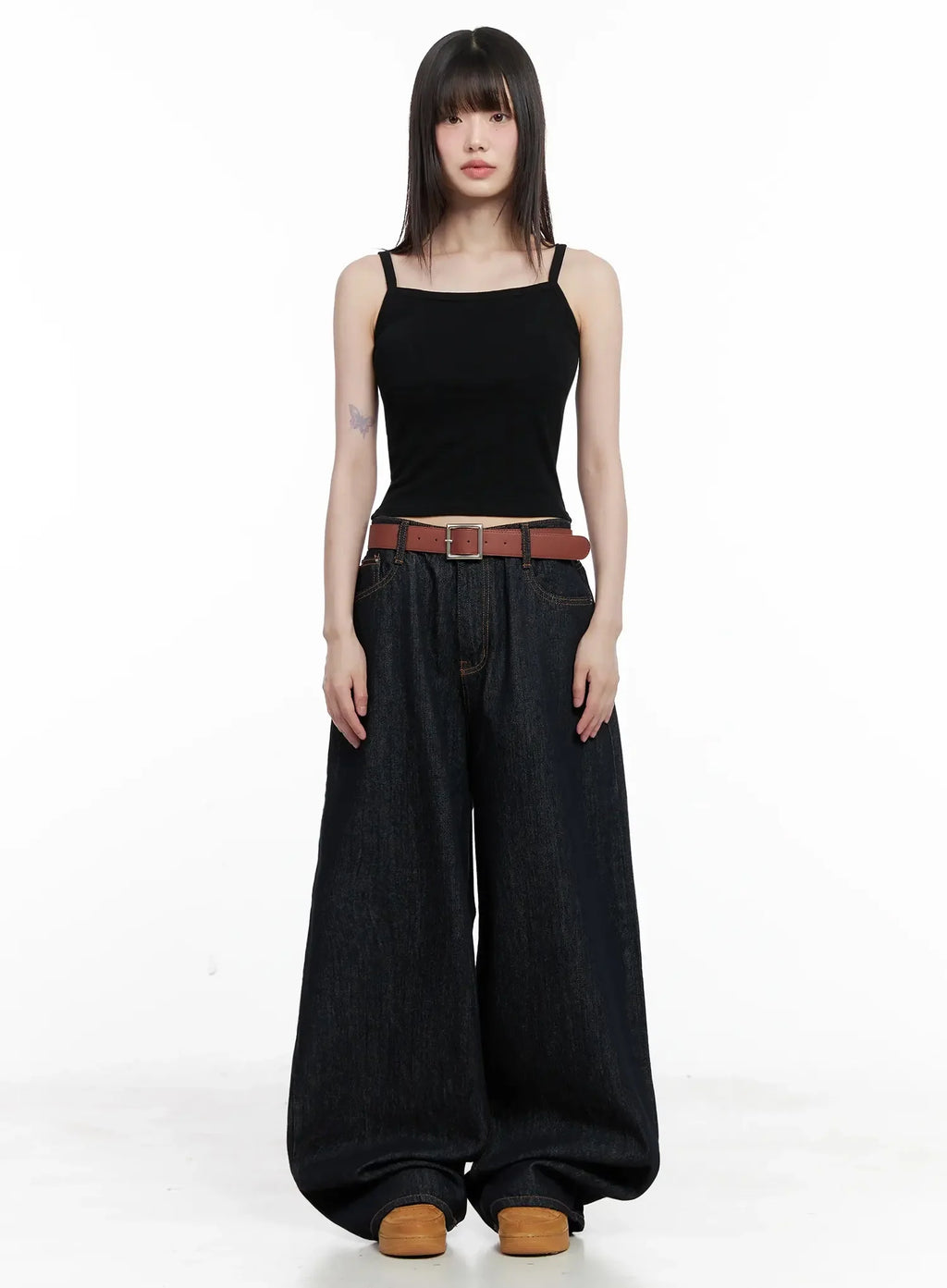 Ribbed Sleeveless Crop Top IL531