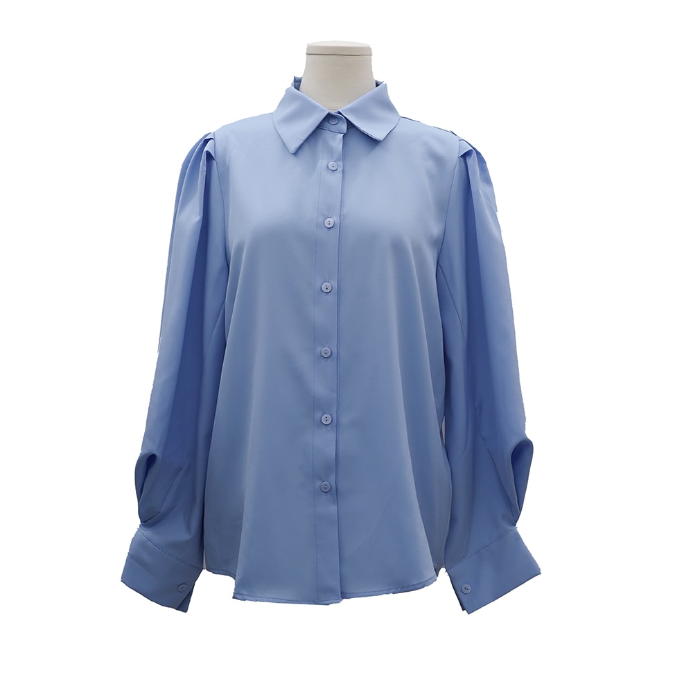 Puff Sleeve Pintuck Blouse OY19