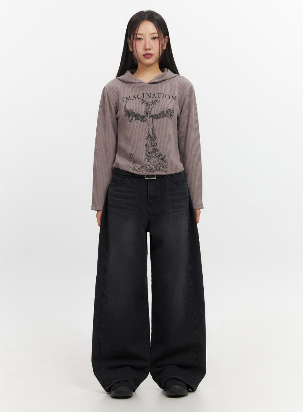 Ashly Wide-Leg Jeans IF511