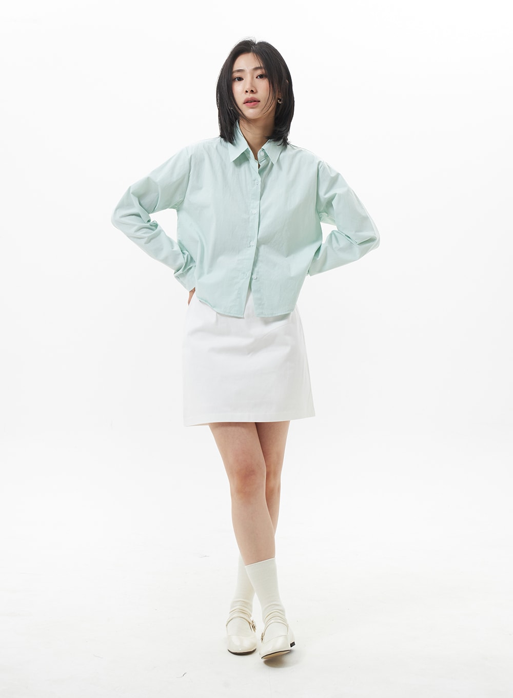 Cropped Color Shirt OA320
