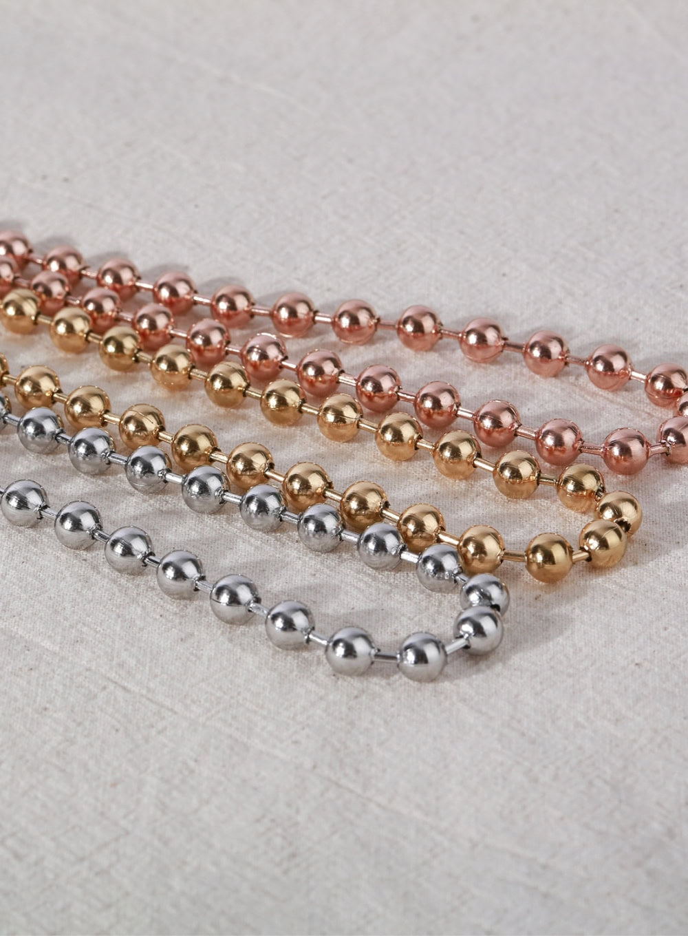 Bold Ball Chain Necklace IL403