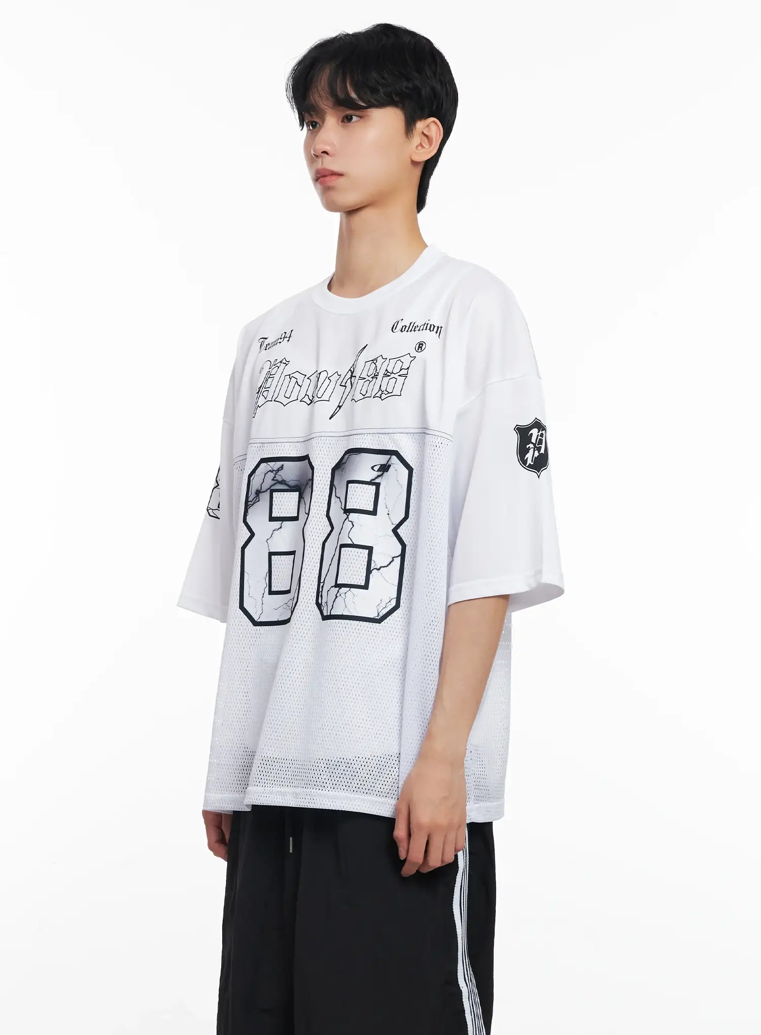 Men's Mesh Graphic Jersey Tee IL501