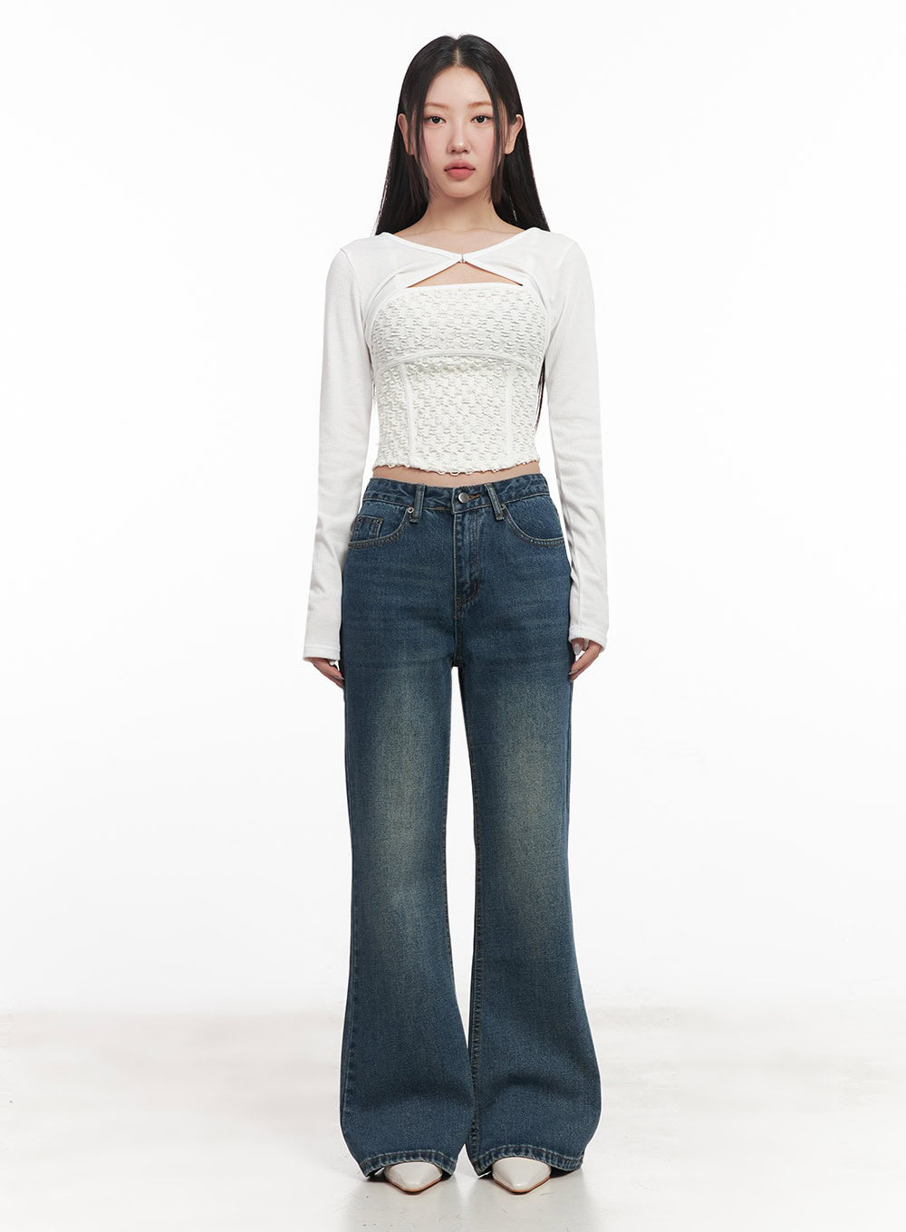 Buckle Bolero Cardigan IM525