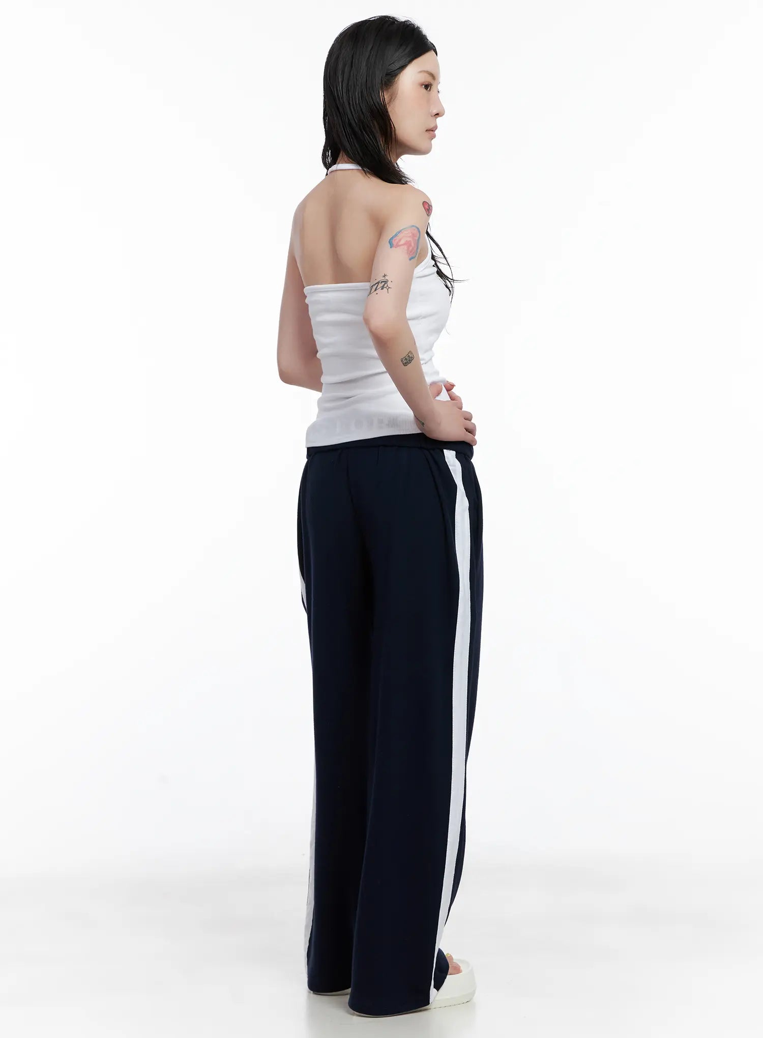 Graphic Banding Sweatpants CS526