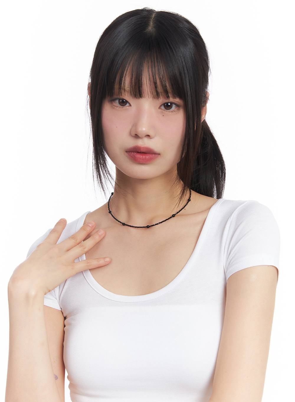 Beaded Choker Necklace CY512