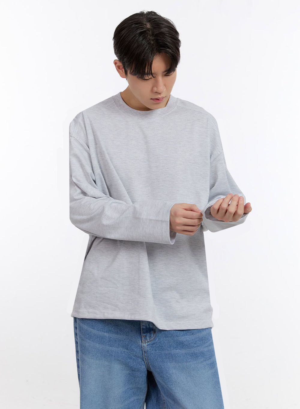 Men's Essential Long-Sleeve T-Shirt IM525