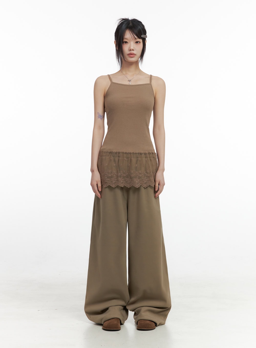 Lace Dream Sleeveless Top IO430