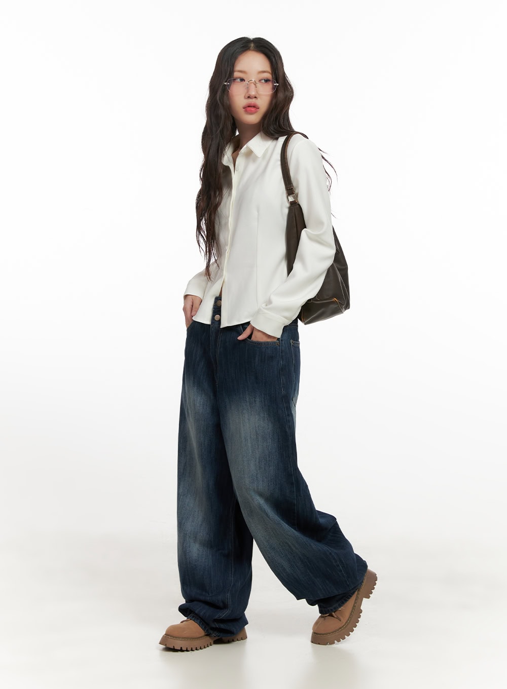 Jessica Wide-Fit Denim Jeans CN426