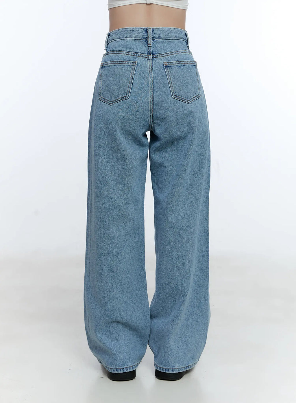 Marina Semi-Wide Denim Jeans CG514