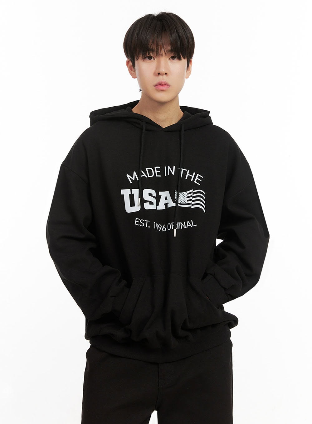 Men's Oversized Graphic Sweatshirt IJ517