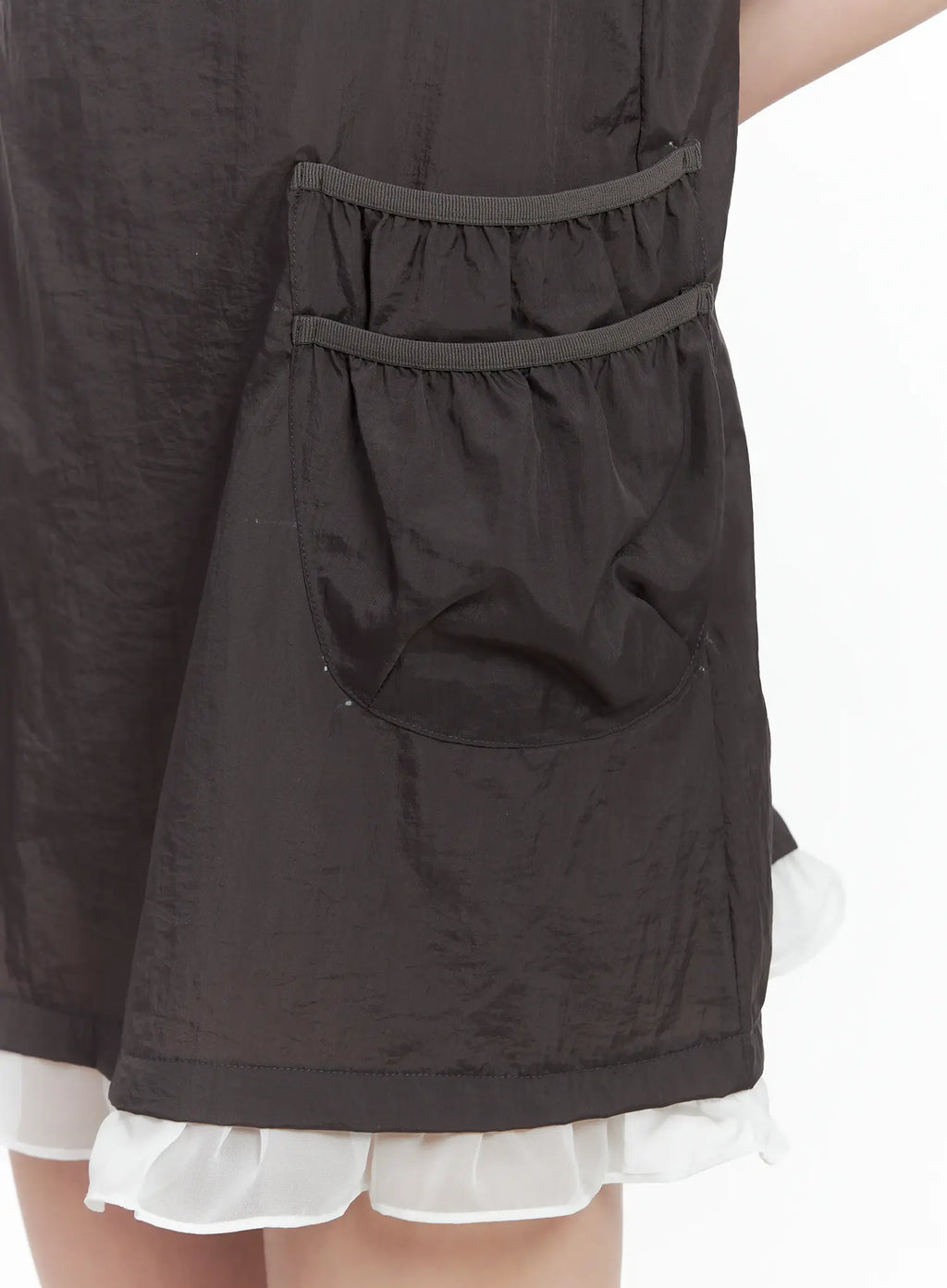 Babydoll Ruffle Mini Dress CU530