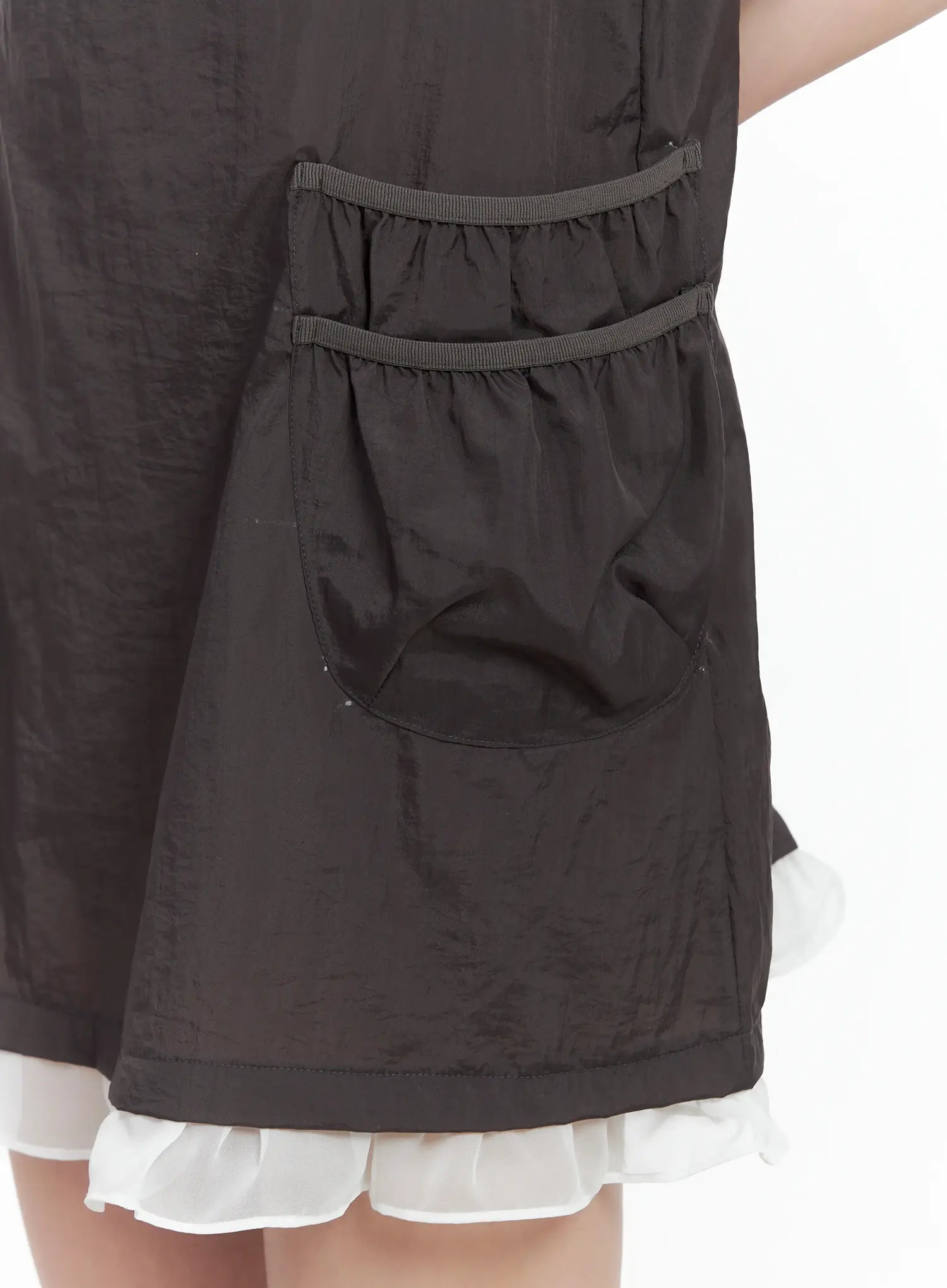 Babydoll Ruffle Mini Dress CU530