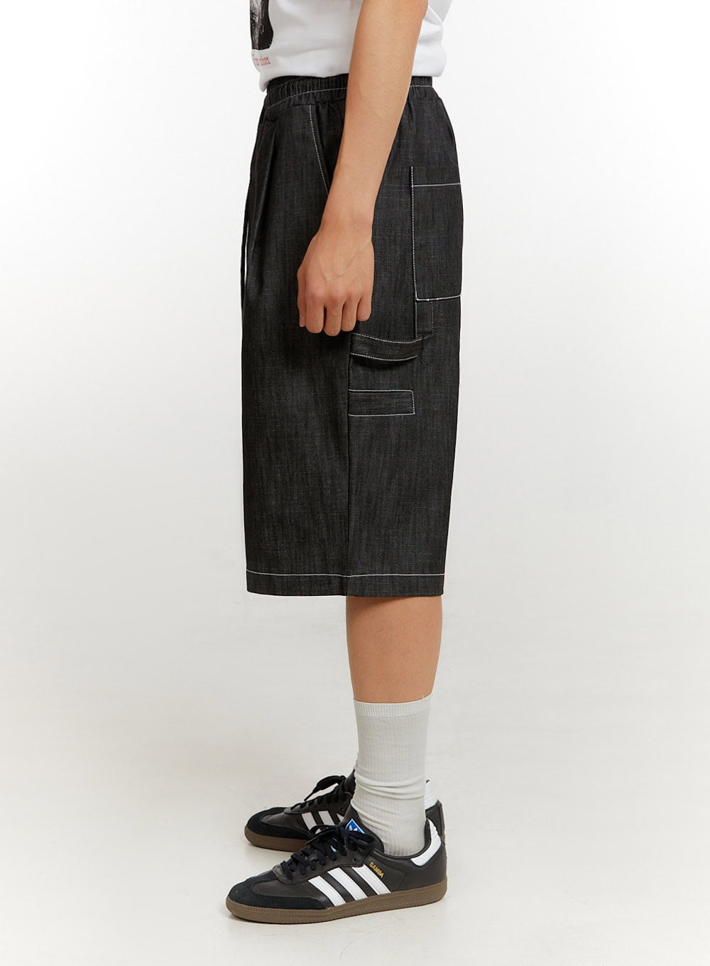 Men's Stitched Bermuda Jorts IU427