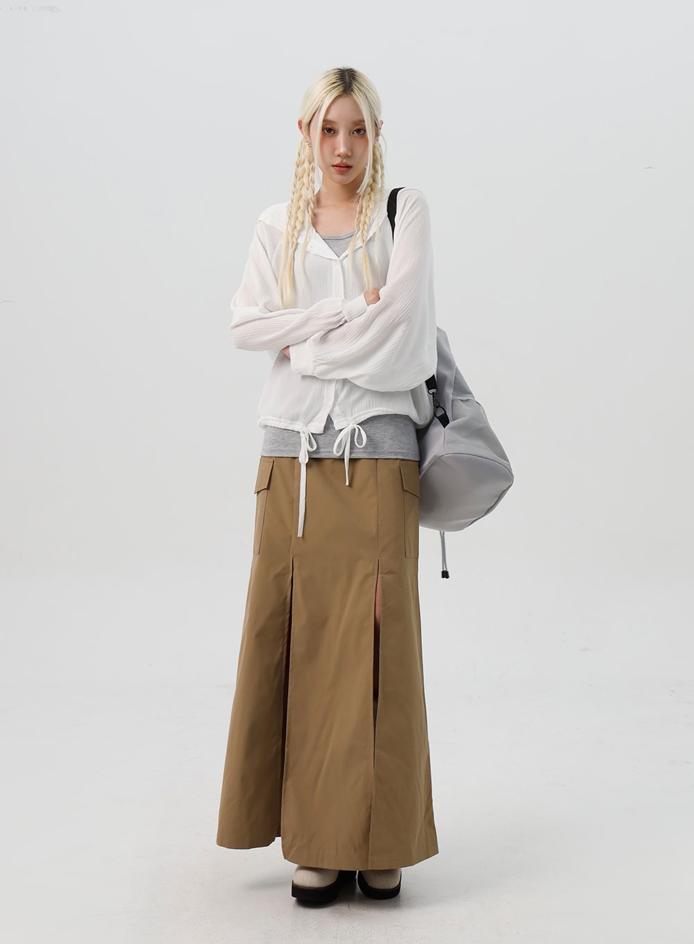 Cargo Maxi Skirt IS312