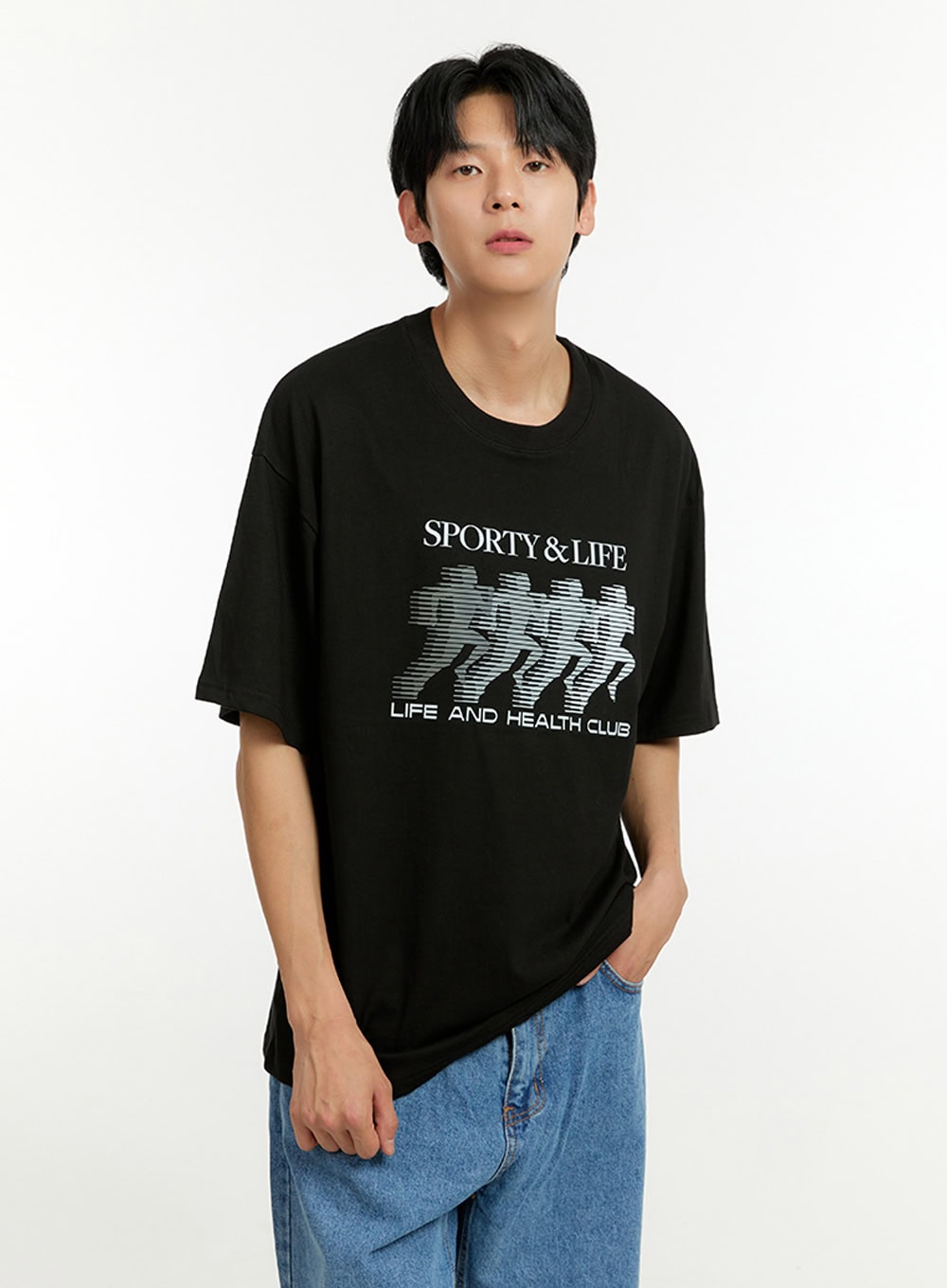 Men's Sporty Cotton T-Shirt IL412