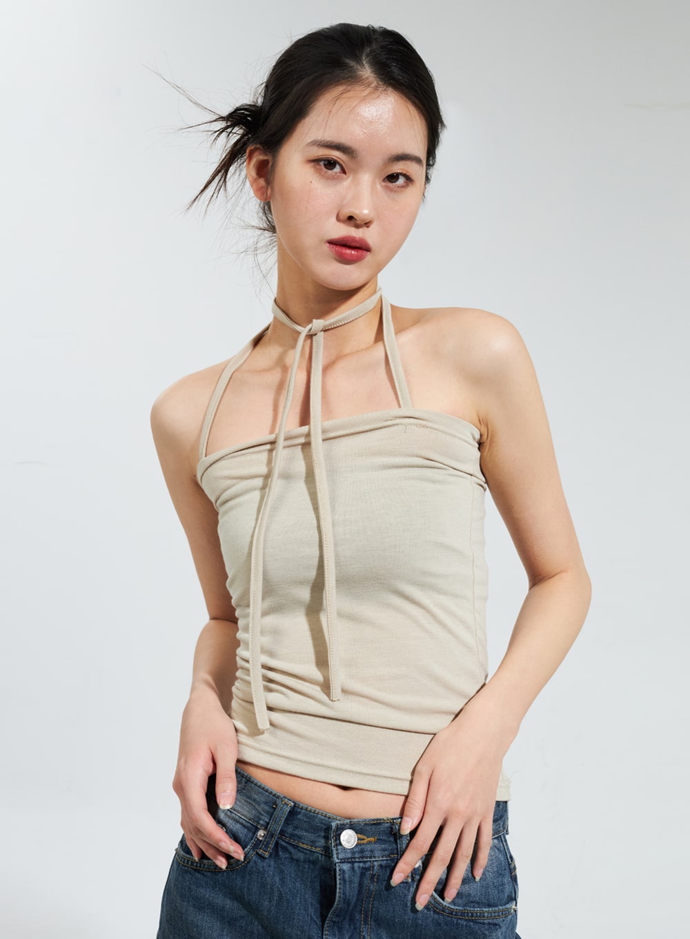 Halter Neck Top IY322