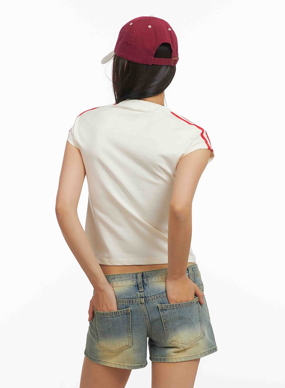 Sporty Crop T-Shirt IY422