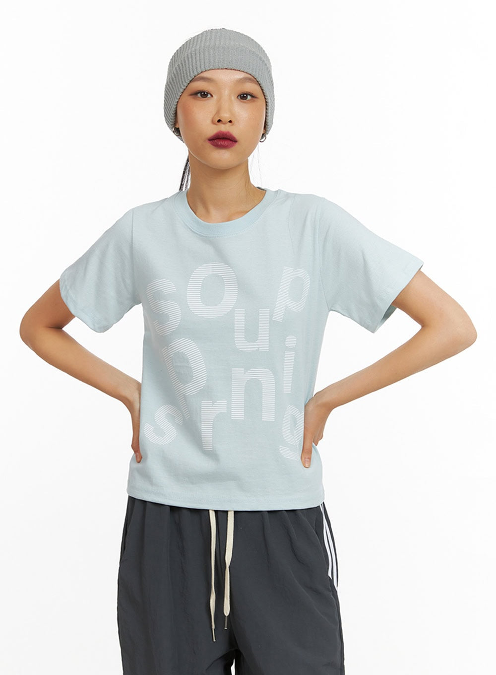 Classic Cotton Graphic Shirt IY422