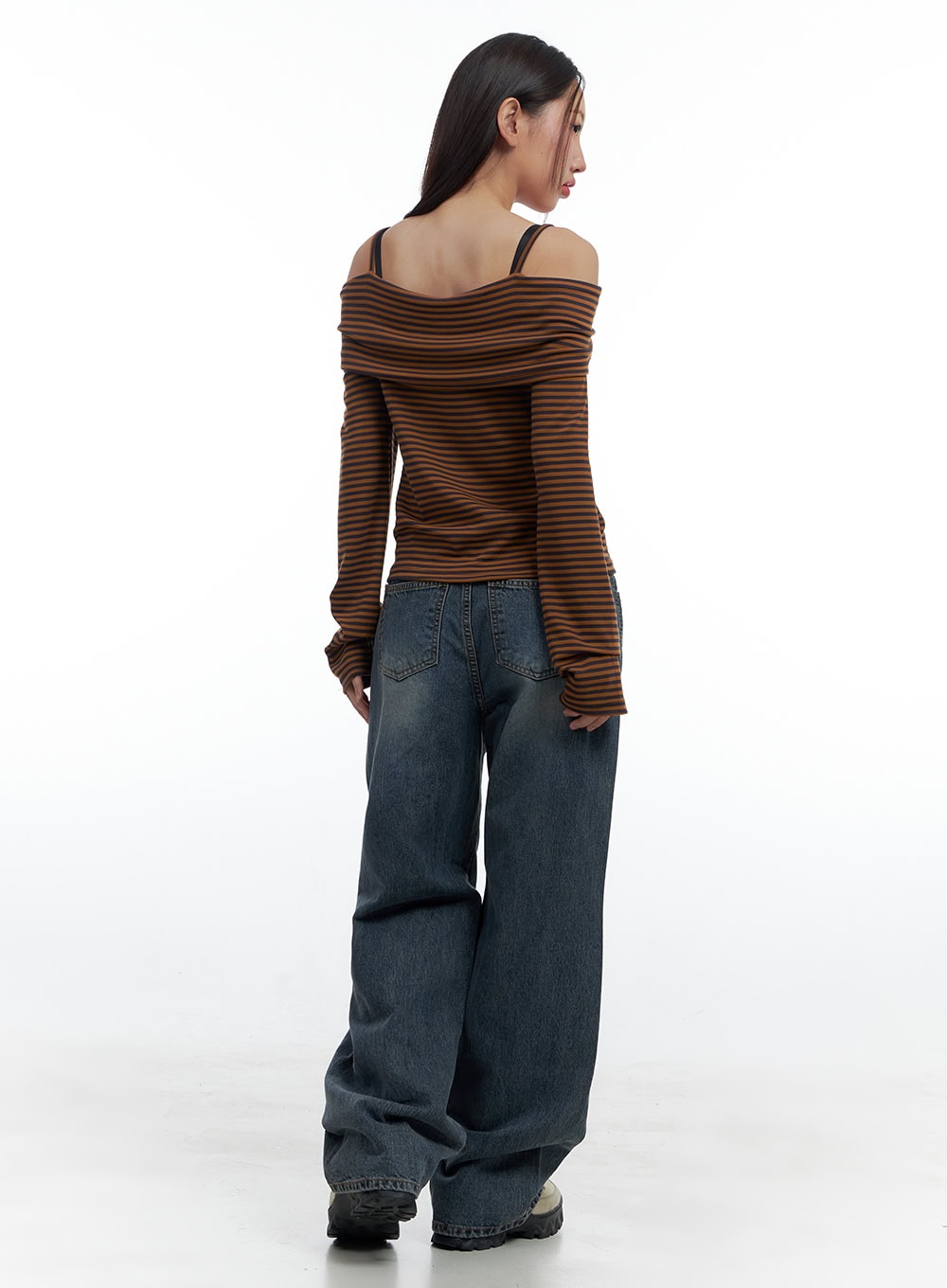 Irie Wide Fit Denim Chic Jeans CS424