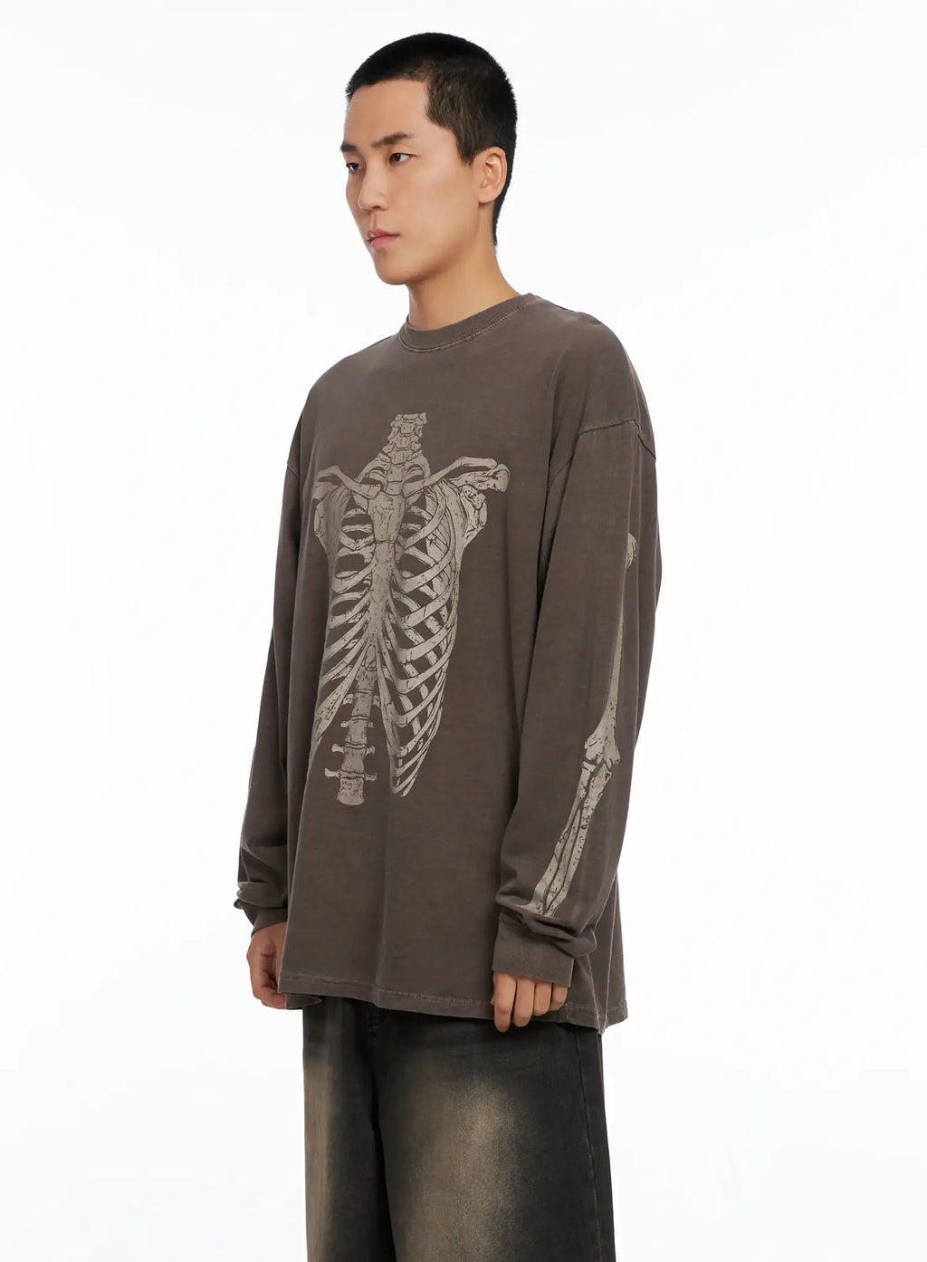 Men's Pigment Graphic Long Sleeve Tee IS502