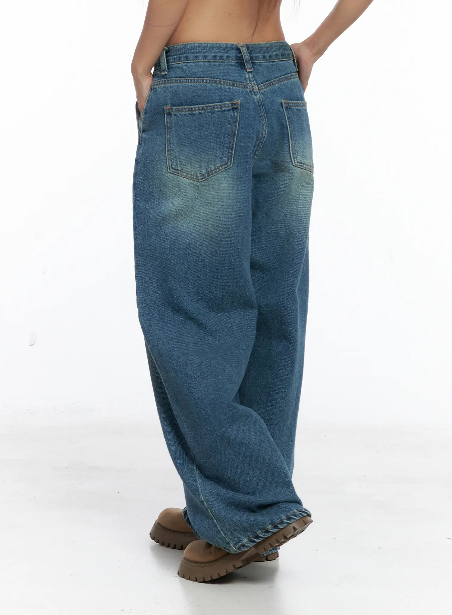 Halle Wide Leg Jeans CS504