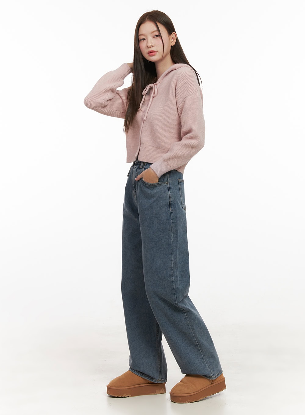 Annabelle Classic Wide-Leg Jeans OD412