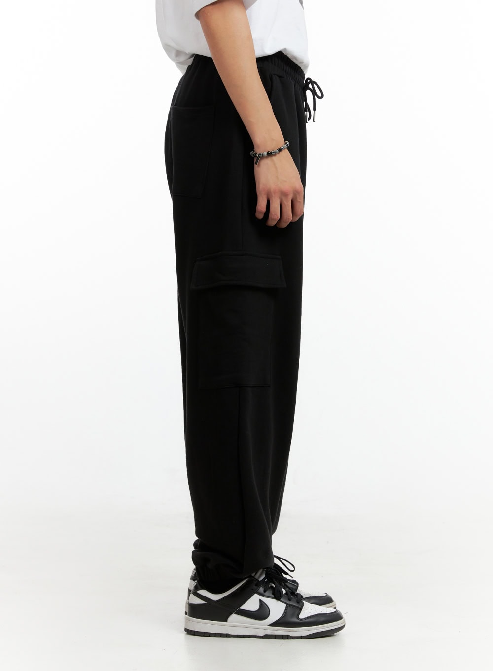 Men's Cotton Cargo Sweatpants IG402