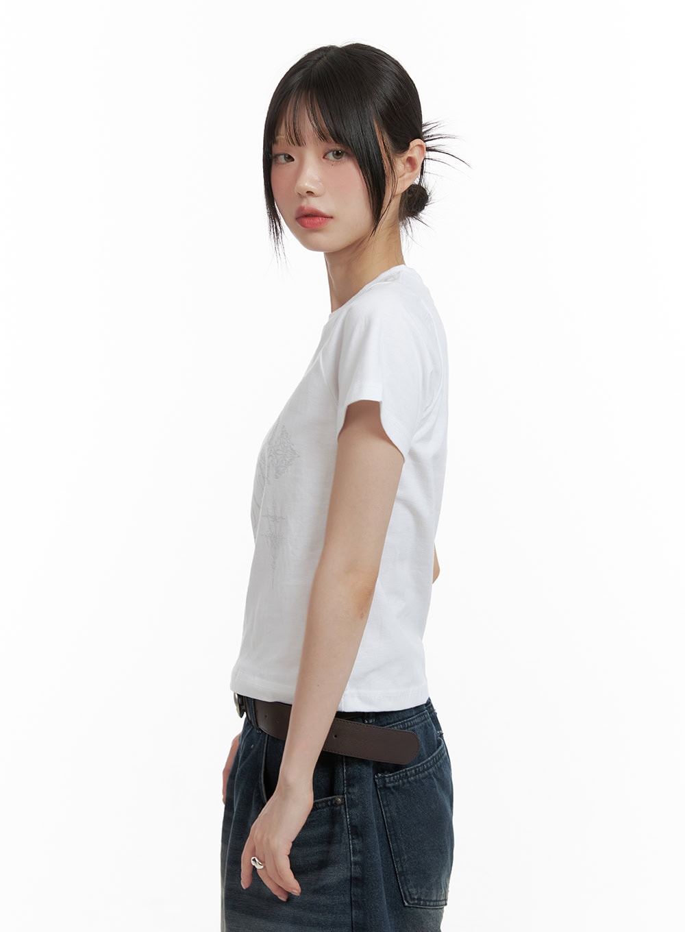 Cotton Graphic Tee CL412