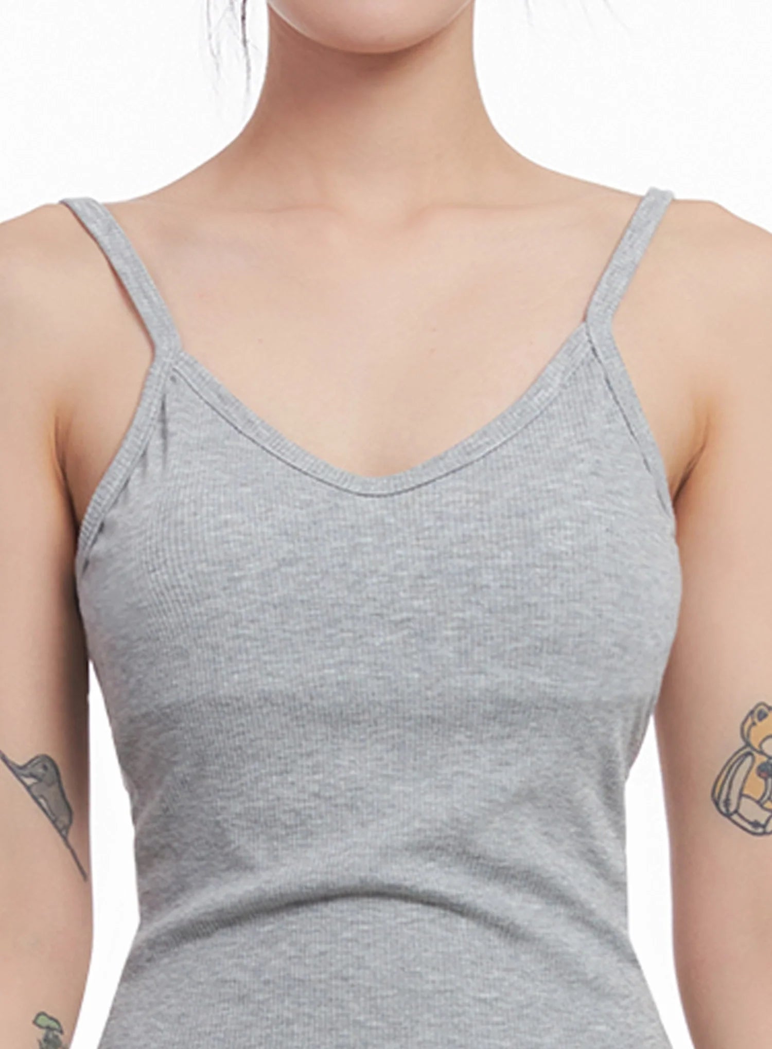 Ribbed Cap-Sleeve Tank IC503