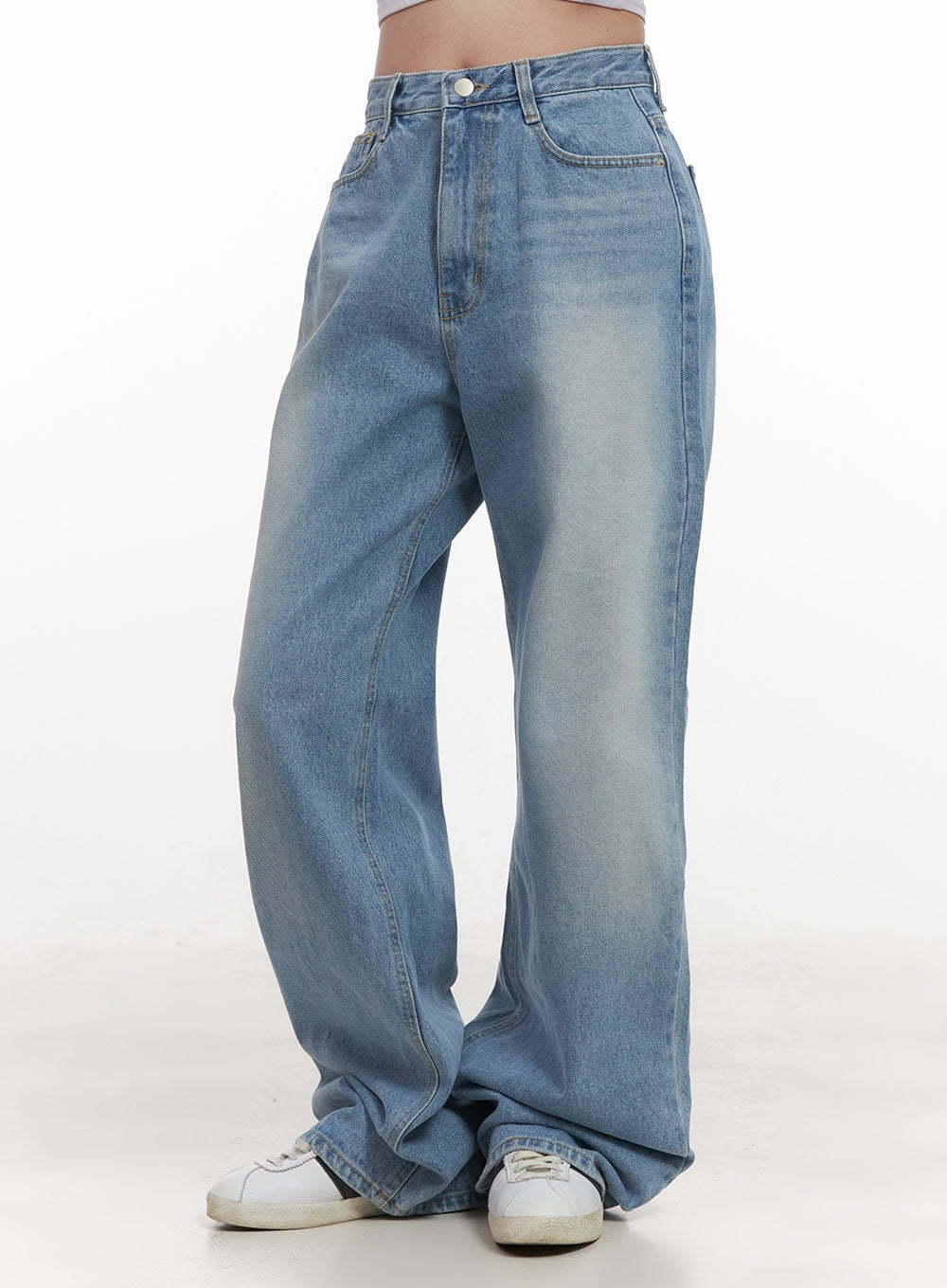 Kelly Washed Baggy Jeans CJ514