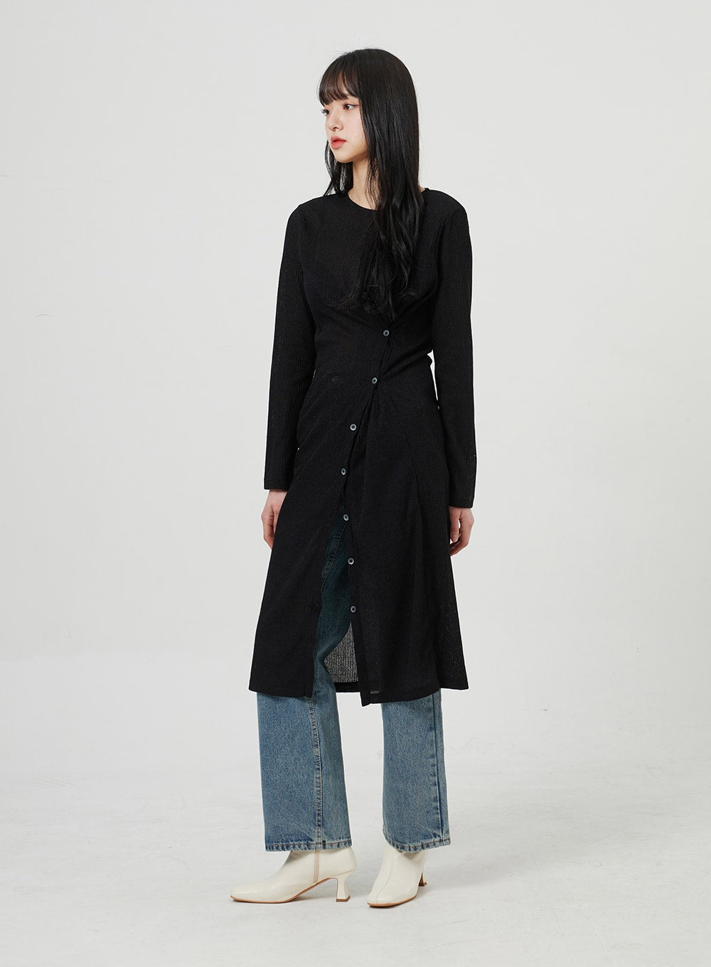 Button Maxi Top OF322