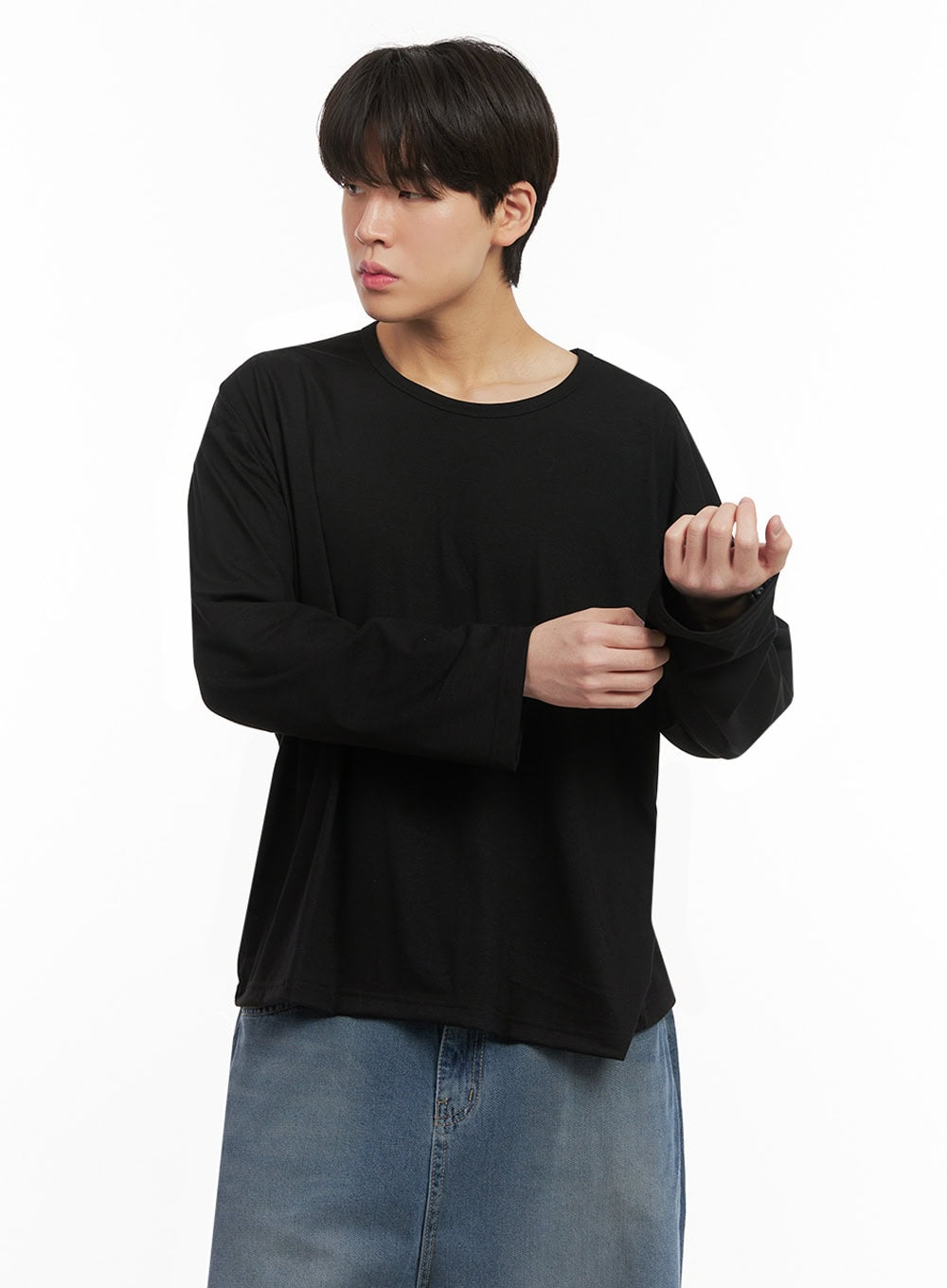 Men's Essential Long Sleeve Shirt IJ517