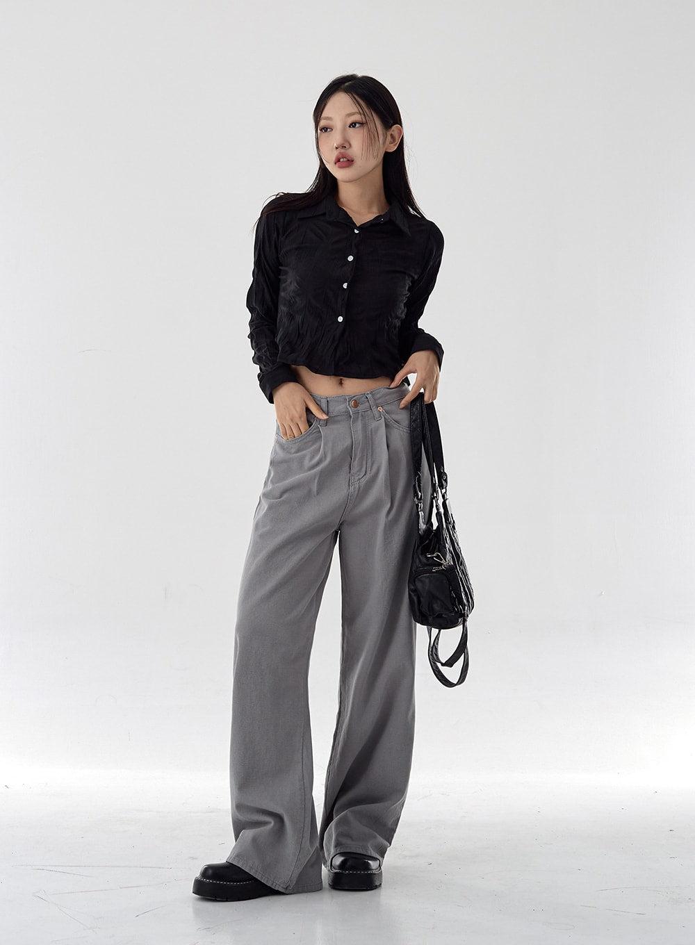 Crop Shirt Long Sleeve Version CG16