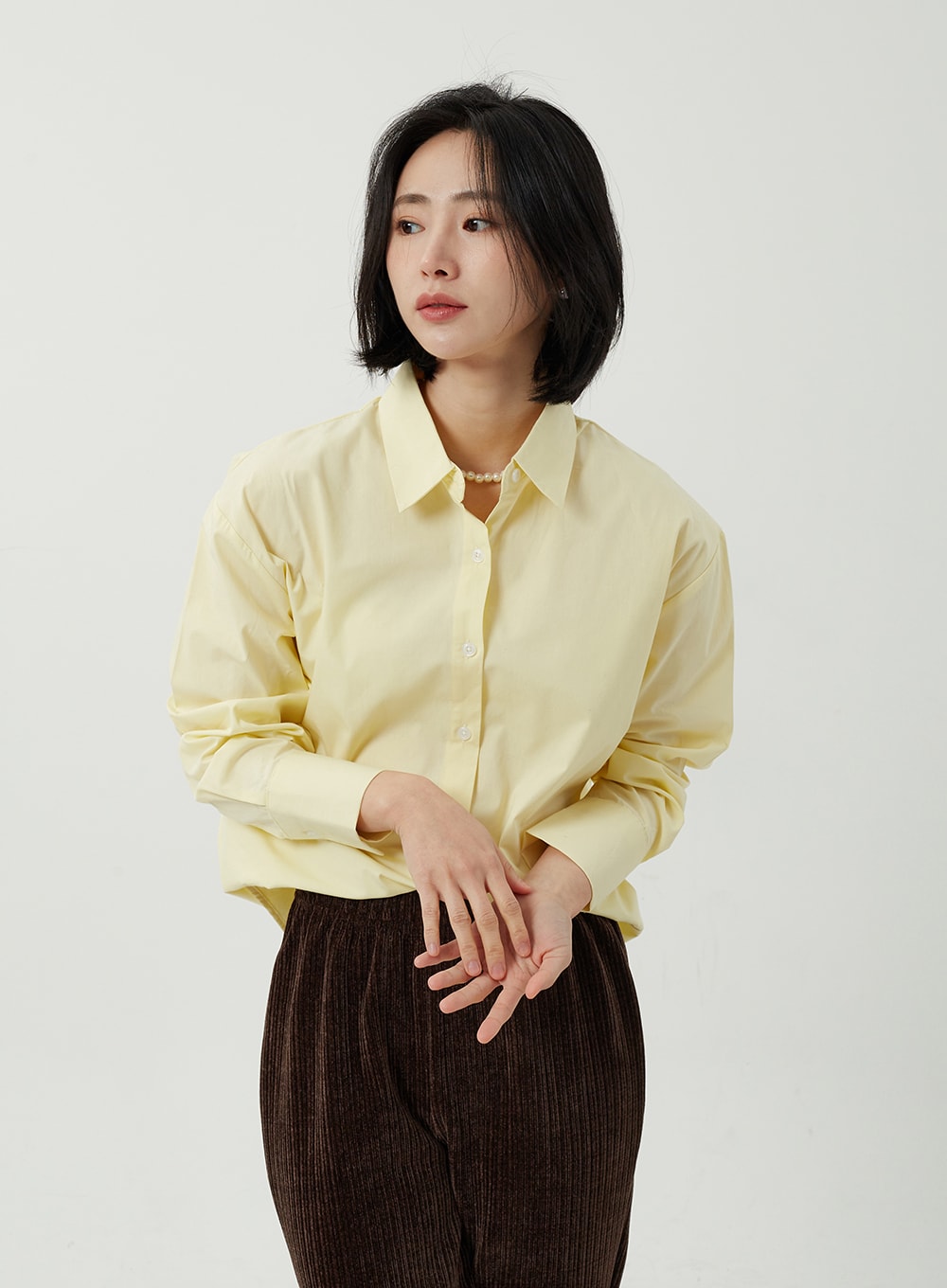 Oversized Button Shirt OJ313