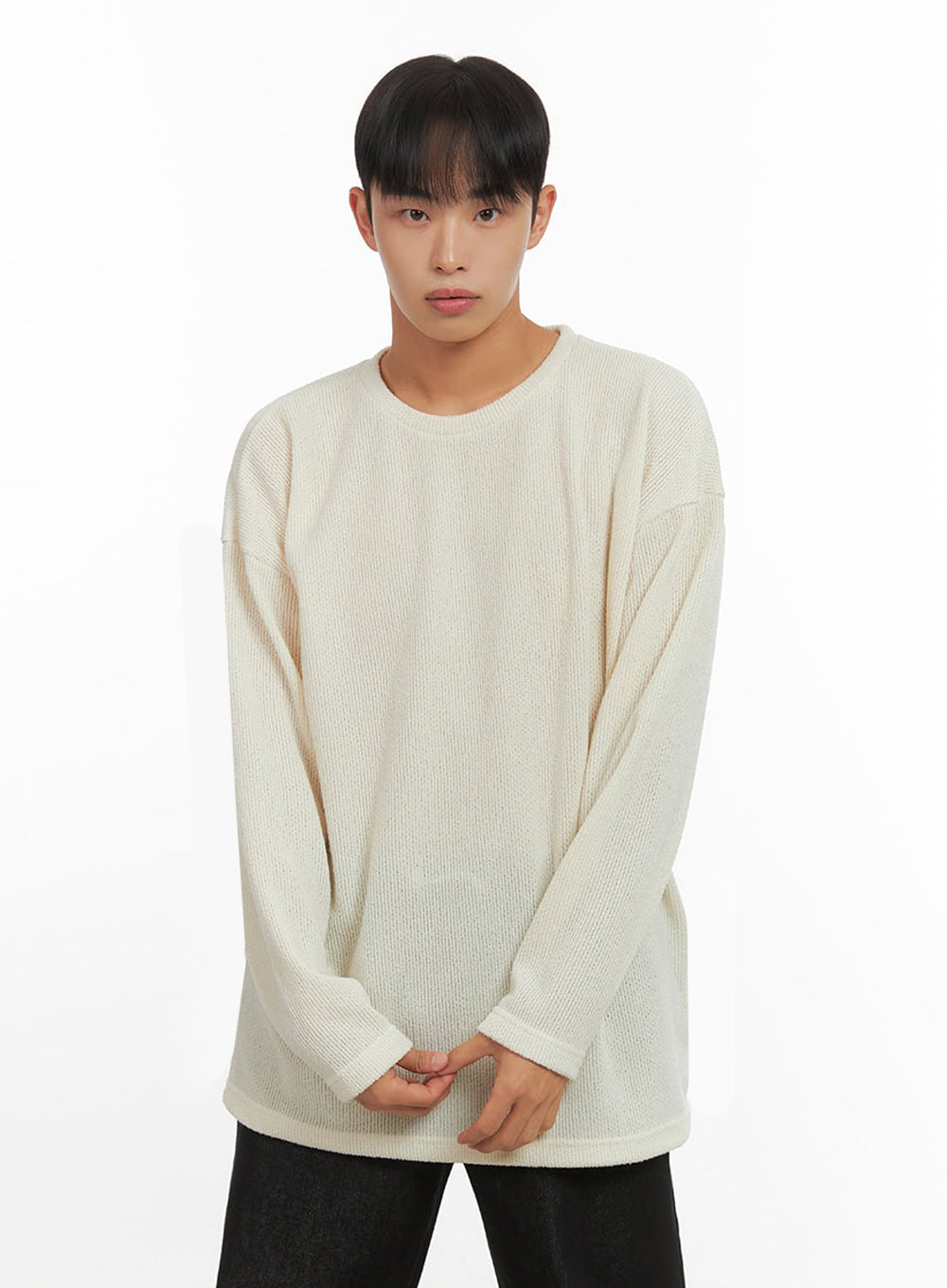 Men's Basic Oversized Knit IO420