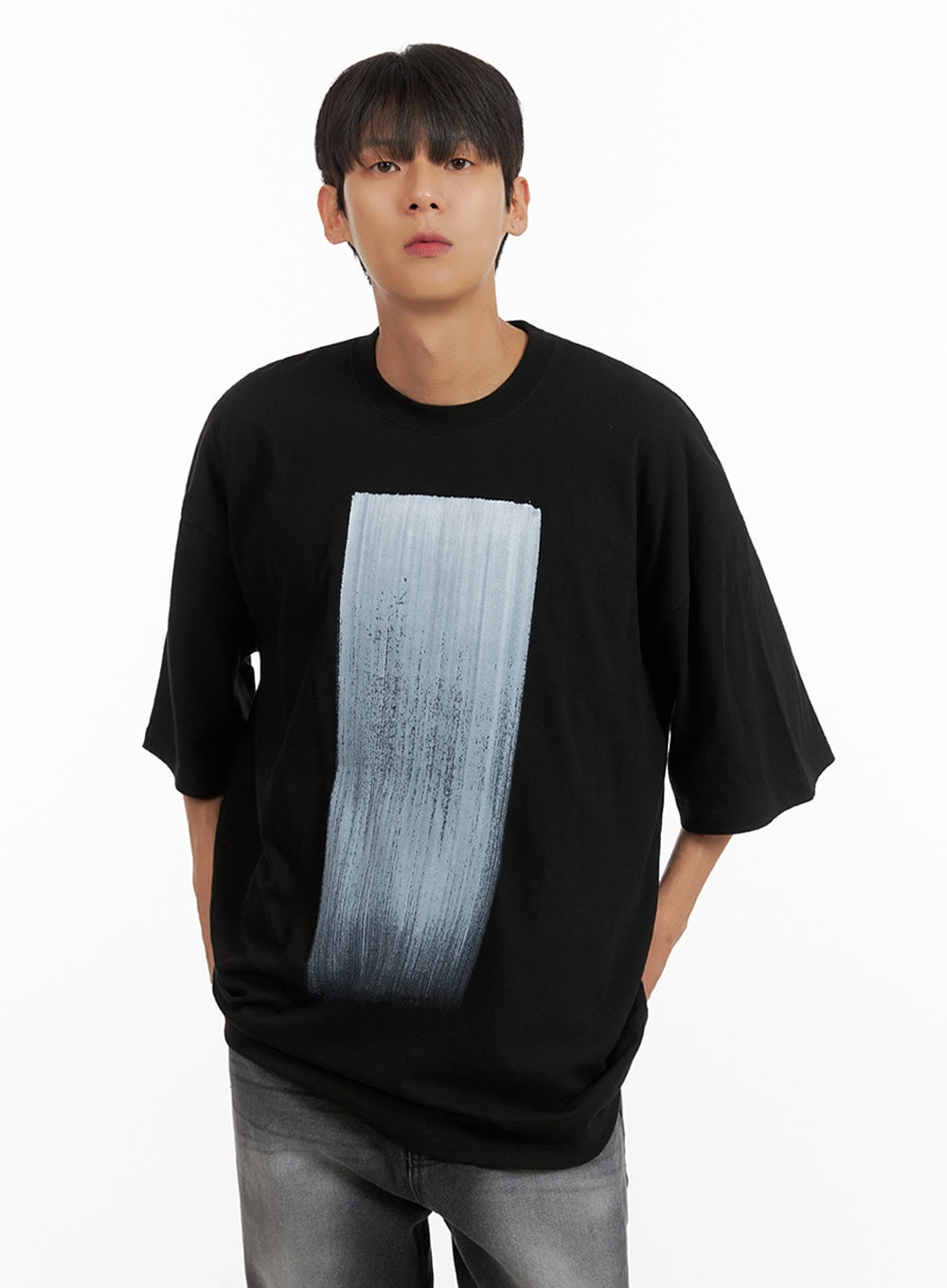 Men's Oversized Graphic T-Shirt IU418