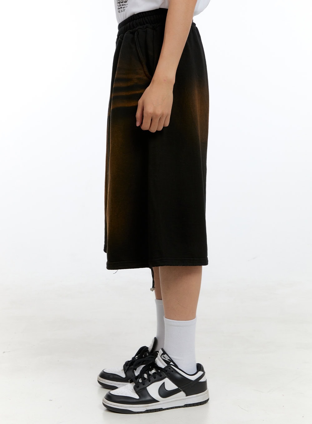 Men's Vintage Washed Baggy Jorts IG416