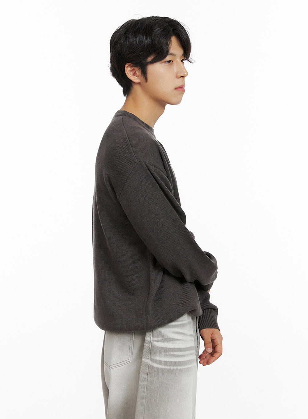 Men's Basic Knit Sweater IG409