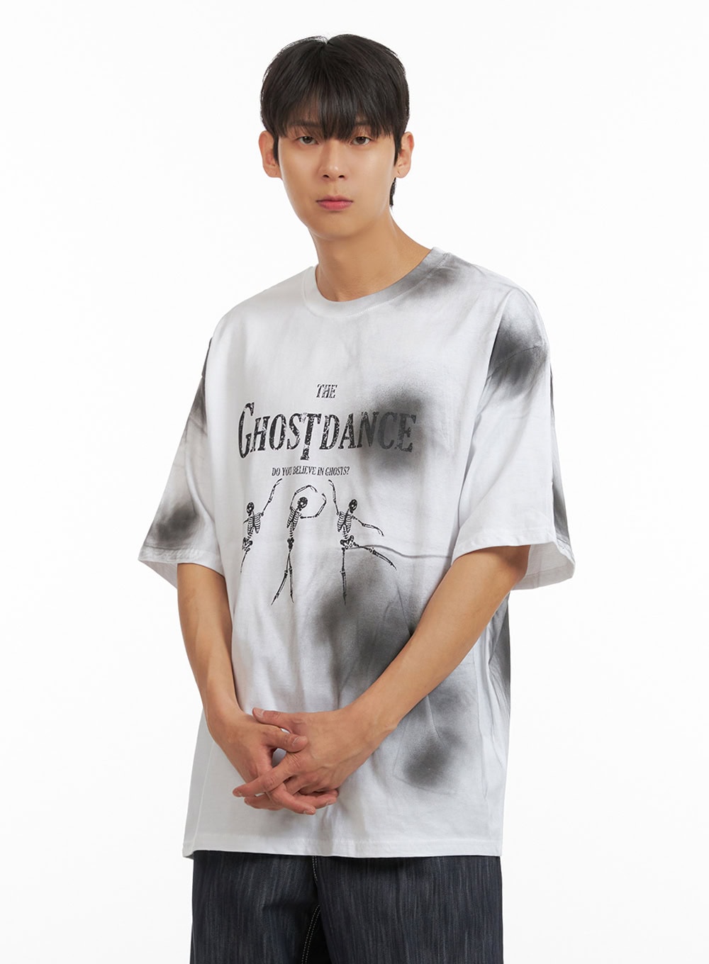 Men's Oversized Graphic T-Shirt IU419