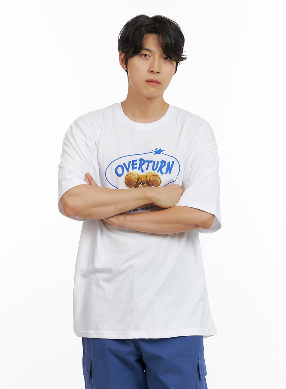 Men's Overturn Graphic T-Shirt IG409