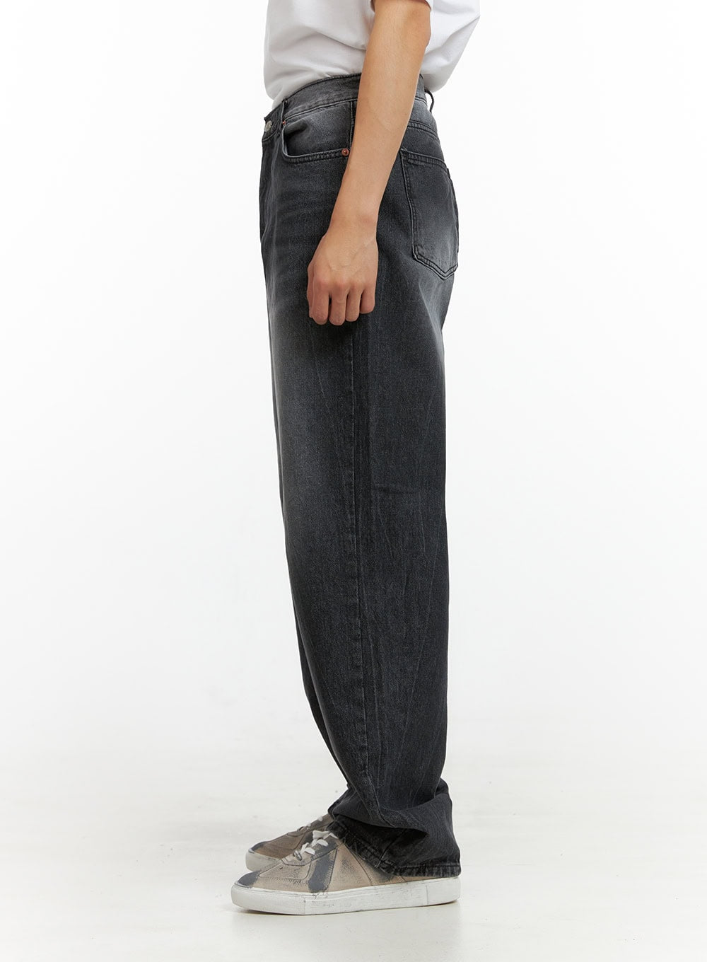 Men's Loose Fit Straight Jeans IU412