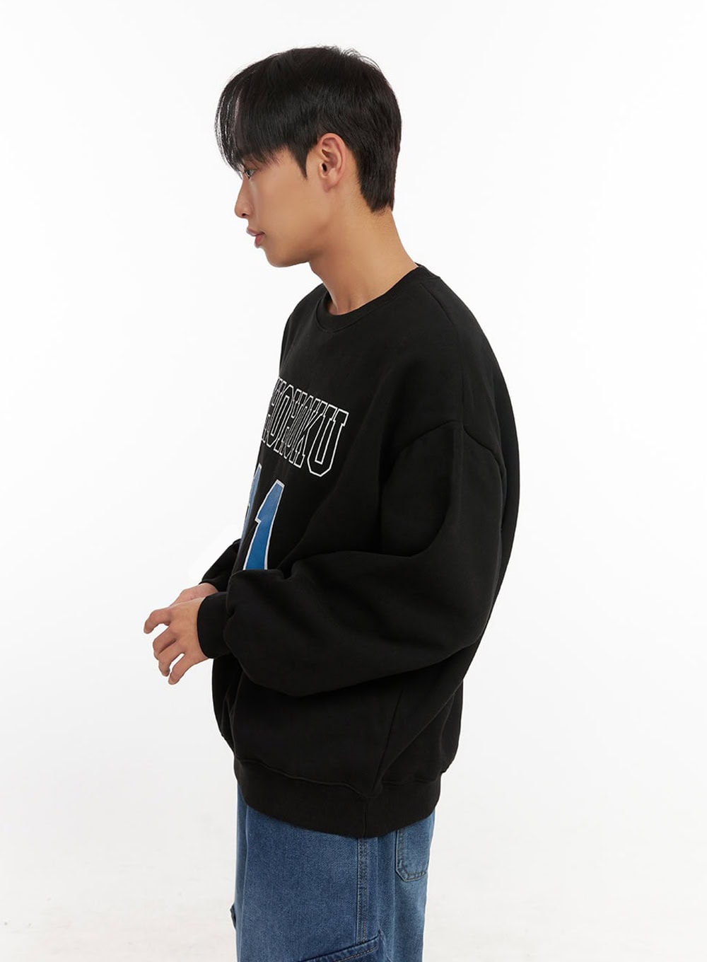 Men's Lettering Graphic Sweatshirt ID406