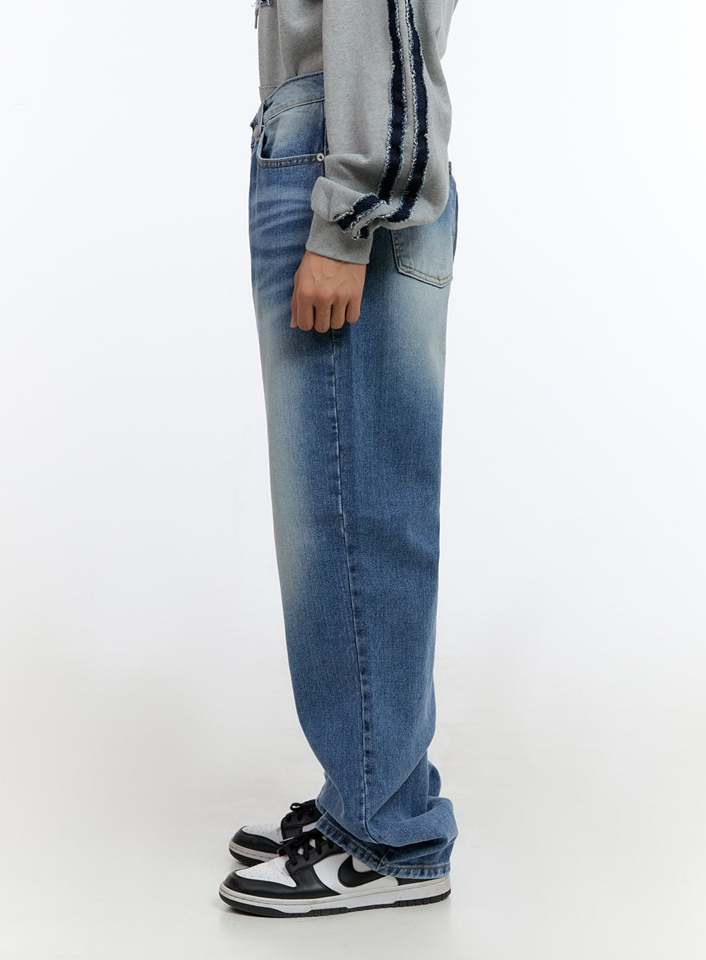 Men's Wide Fit Denim Jeans IS412