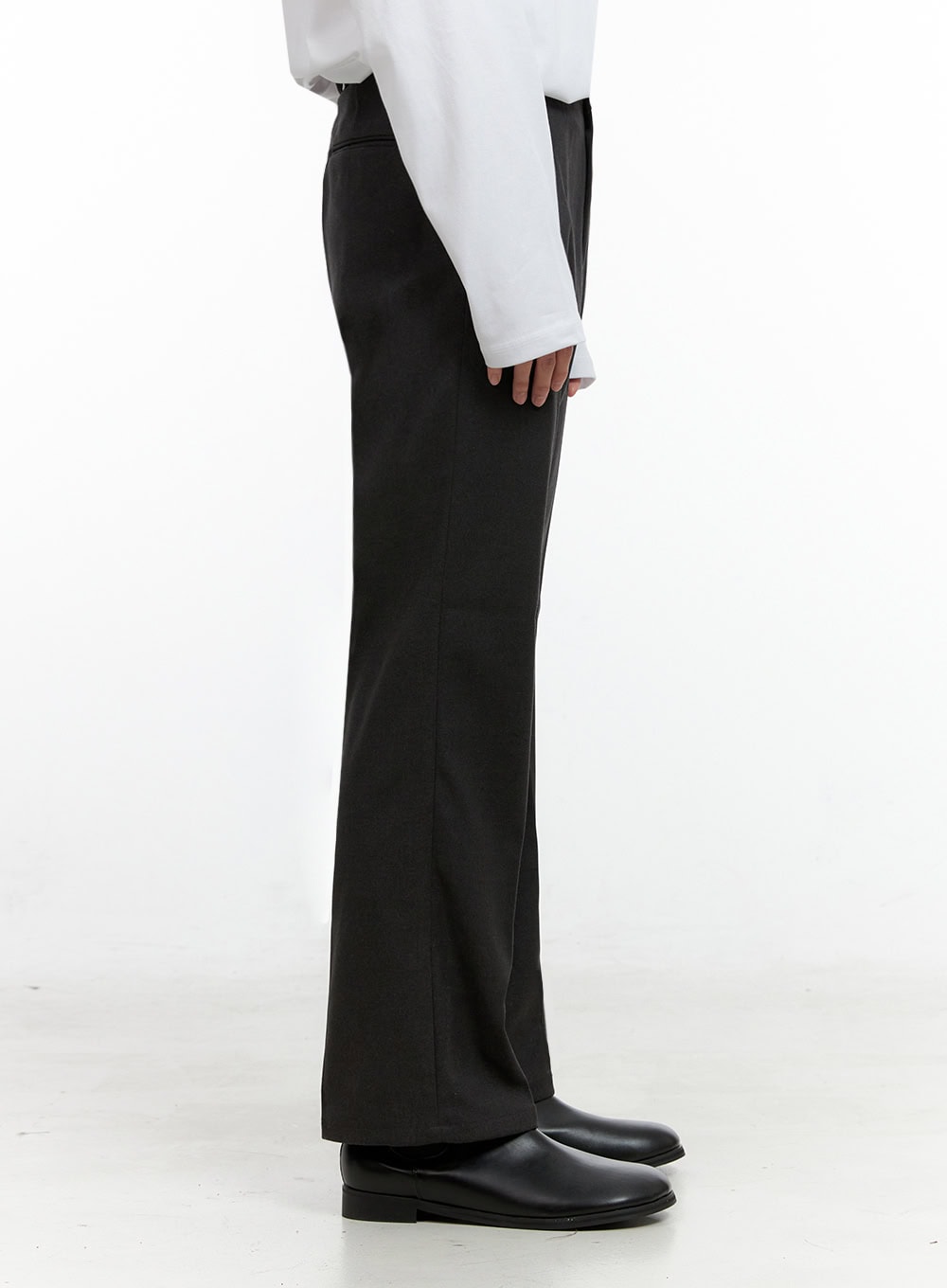 Men's Wool Blend Straight Leg Pants IN422