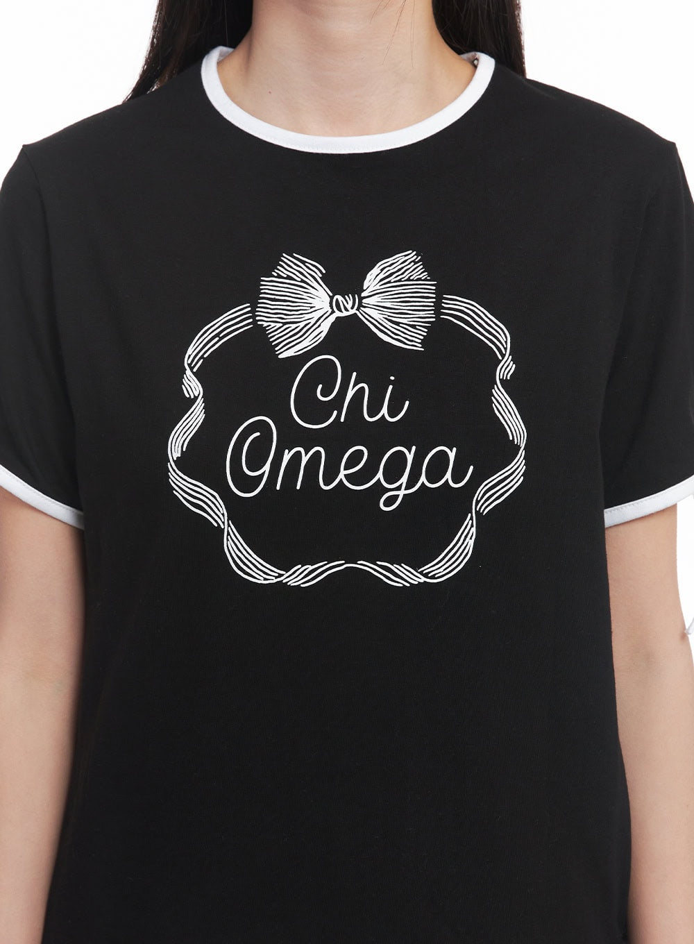 Ribbon Cut Graphic T-Shirt IY509