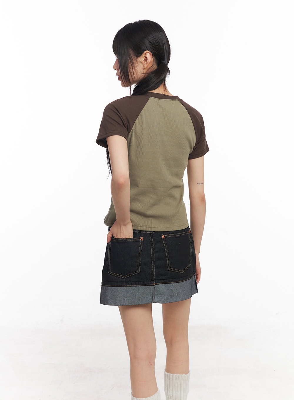 Raglan Graphic Slim-Fit Tee CY514