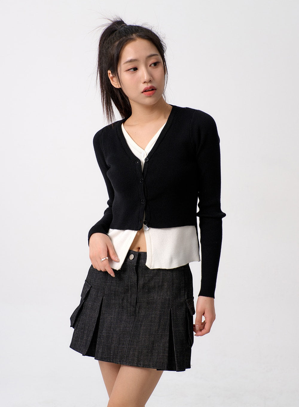 Pocket Mini Skirt BM306