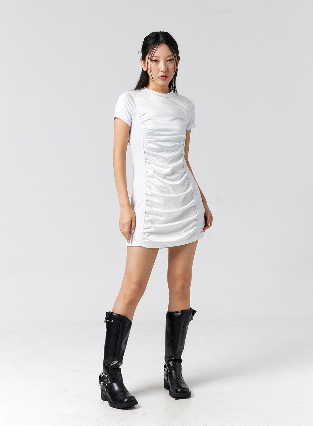 Short Sleeve Mini Dress CG304