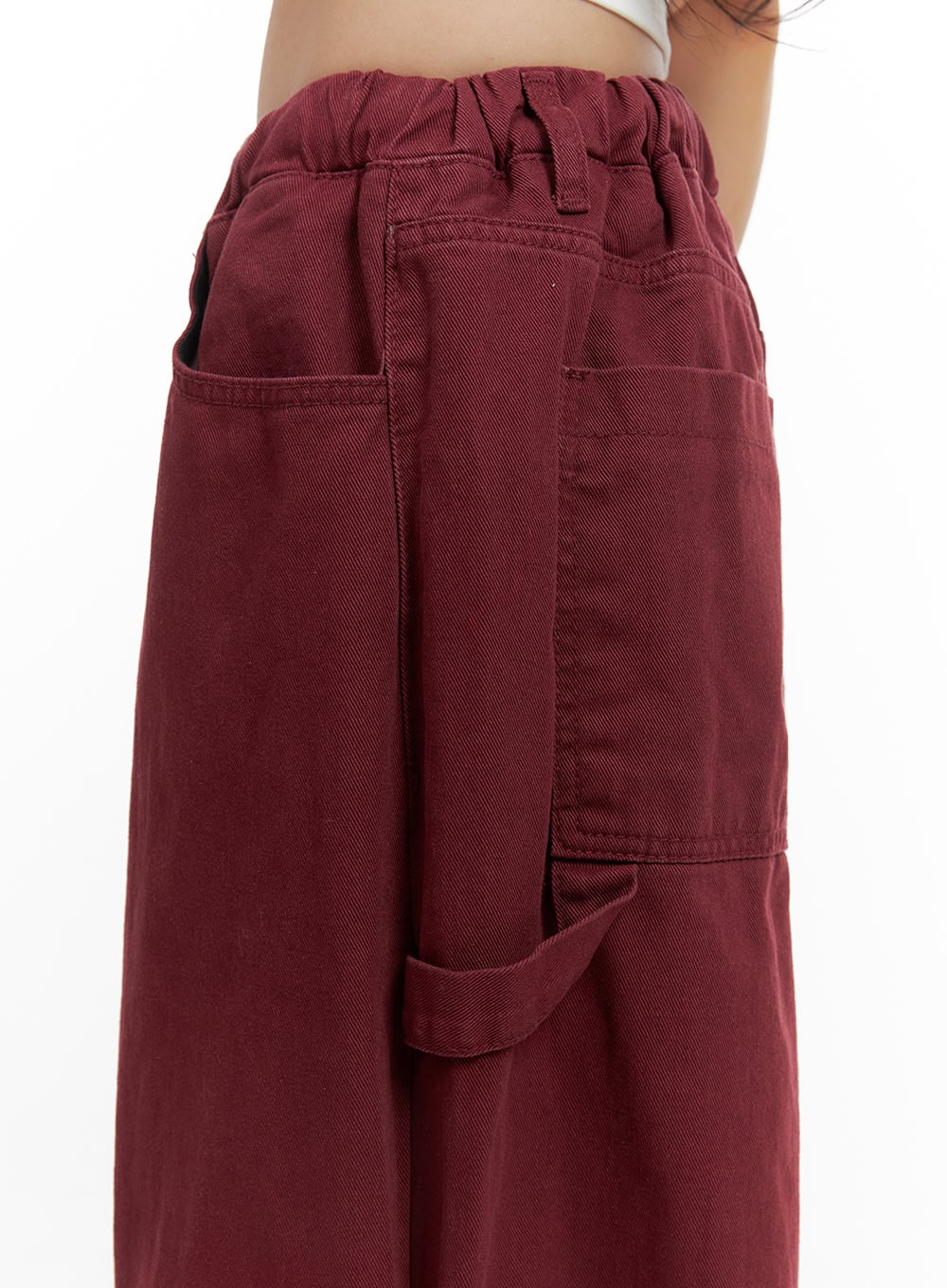 Shirred Cotton Banded Pants (UNISEX) CG420